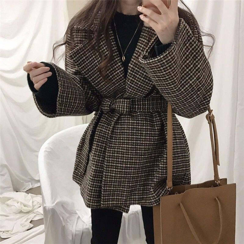 Hohe Qualität Mode Frühling Herbst Koreanische Version Tausend Revers Kurze Jacke Frauen Neue Tweed Casual Anzug