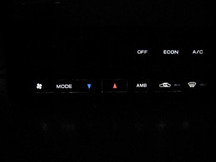 

SKYLINE Air Conditioning Panel LED Set Super White GT-R (White) [Color] BNR32-A-LW