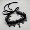 Sexy krajkový pásek, Doplňky na krk, Halloweenské doplňky, Doplňky na krk k make-upu, Řetízek na klíční kost pro lehký luxus