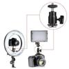 Mini Ball Head 360 Degree Panoramic Tripod Ball Head Aluminum Camera Mount Ball Head with Hot Shoe