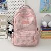 Backpack Nylon Fashionable With Letter Print Design For College Travel And