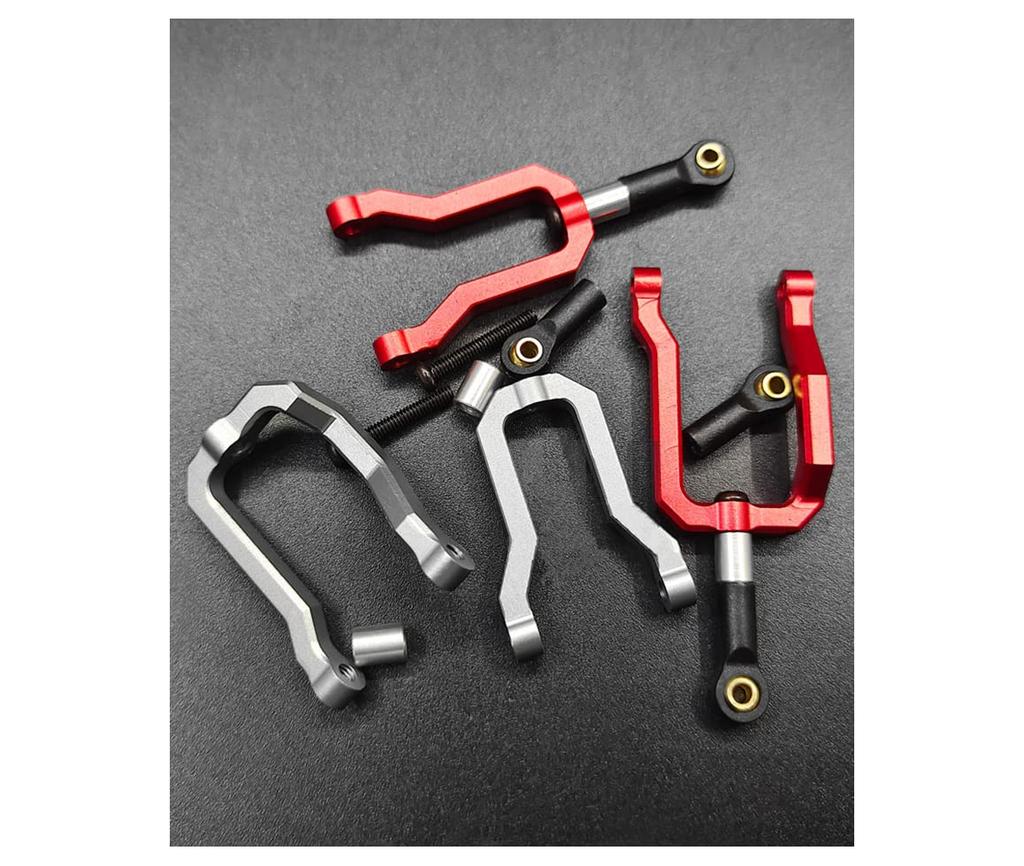 SHEAWA Turnbuckle Tie Rod Push Rod Steering Rod for Kyosho MINI-Z 4X4 Jimny, Modified Parts, Metal Accessories (Red)
