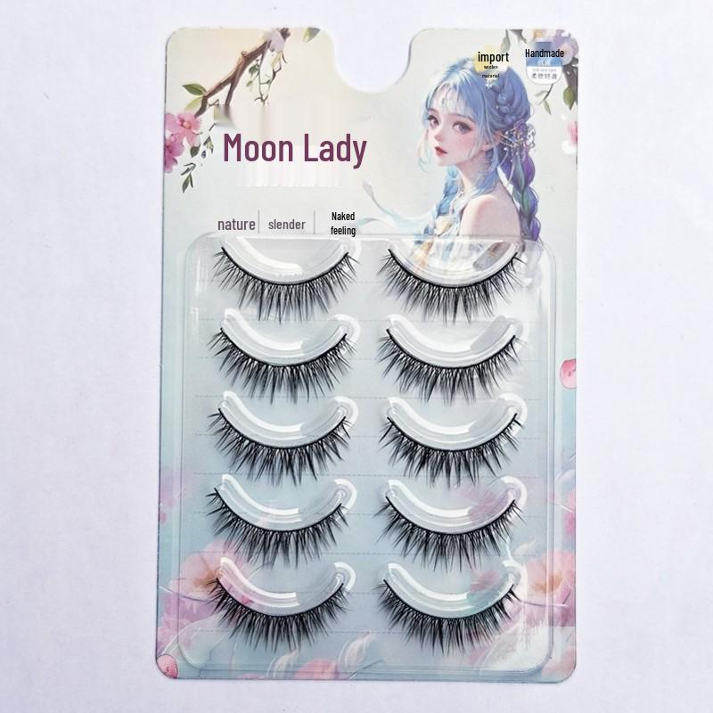 

Накладные ресницы Yuejiaoniang с густым изгибом - 10-кратный объем для свадебного, европейского и американского макияжа, для ежедневного использования или для студентов