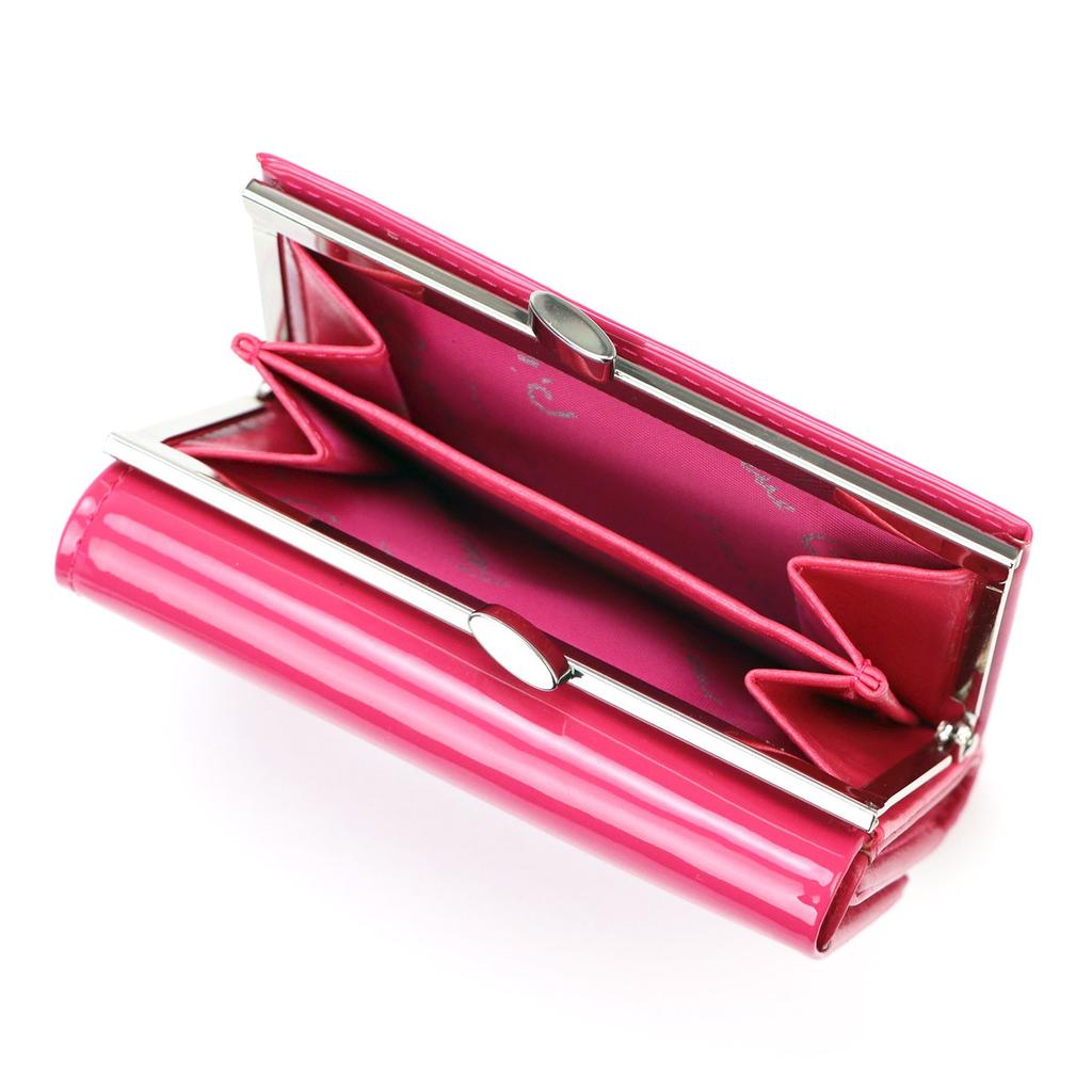Echtes Leder + Damen-Portemonnaie aus Kunstleder Pierre Cardin 07 SHINY 117
