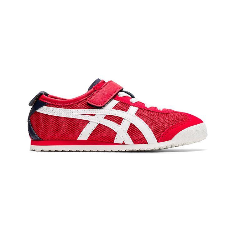 ONITSUKA TIGER Mexico 66 Ps Non-Slip Wear-Resistant Low-Top Casual Shoes Kids Sneaker Red 1184A128-600