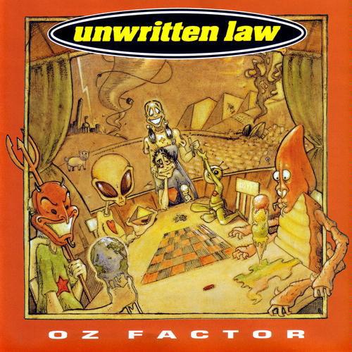 

CD UNWRITTEN LAW - Oz Factor EK67511 Epic 1996 US Rock Used