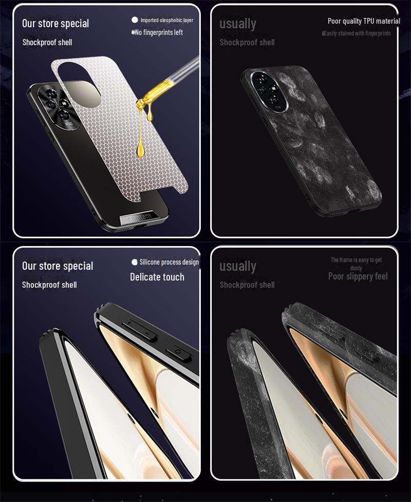 Prémiový pánský kryt s plným krytím proti pádu pro HONOR 200/200 Pro