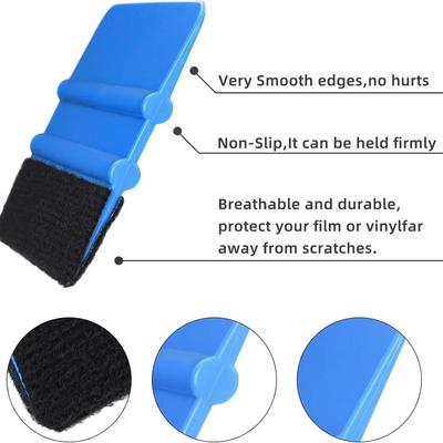10/20Pcs Car Scraper With Felt Vinyl Wrap Film Card Squeegee Carbon Fiber Sticker Car Wrapping Tools  Auto Window Tint Applicato