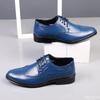 Genuine Leather Dress Shoes Men Summer Hollow Out Plus Size Luxury Cowhide Man Business Shoes Wedding Footwear Casual Shoe Male