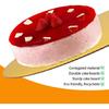 Romeda Cake Board, 7 Cake Boards Per Pack, Cake Board Can Be Used for Baking Cakes, Cake DIY, Desserts and Crafts Use, Food Grade Cake Boards 10 Inch