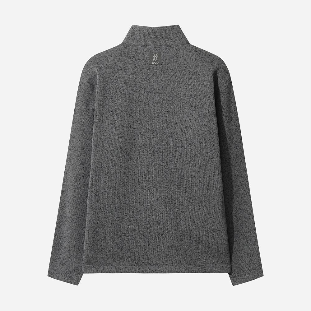 Dod Tempknit Basic Zip-Up Anorak (D.Charcoal Grey)