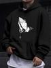 Casual Hoodie Sweatshirt with Graphic Print - Comfortable Polyester