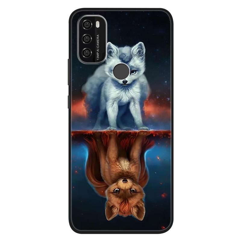 For Blackview A70 Case A 70 Capa Silicone Cute Cats Painted Soft Black Cover for Blackview A70 Pro Cover A70Pro TPU Coque Cases