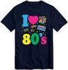 I Love The 80s Vintage 1980s Tshirt Ladies Unisex Unisex Shirt Retro T Shirt Top
