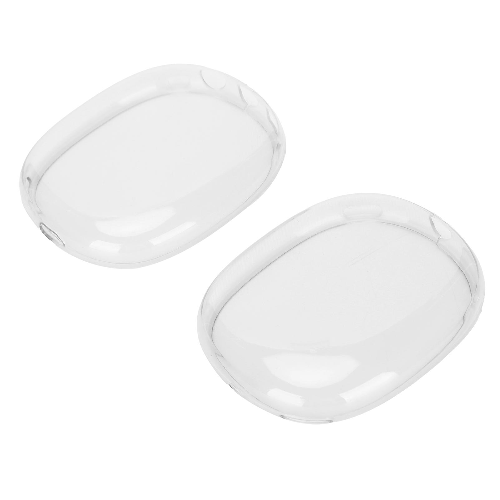 Earphone Protective Cover Transparent Scratch Resistant Portable Protective Case Compatible for Earbuds