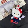 Hellokitty Navy Bag Charm Adorable Kt Cat Keyring Accessory For Bags