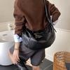 PU Hobo Bag for Women with Soft Curved Design Adjustable Strap