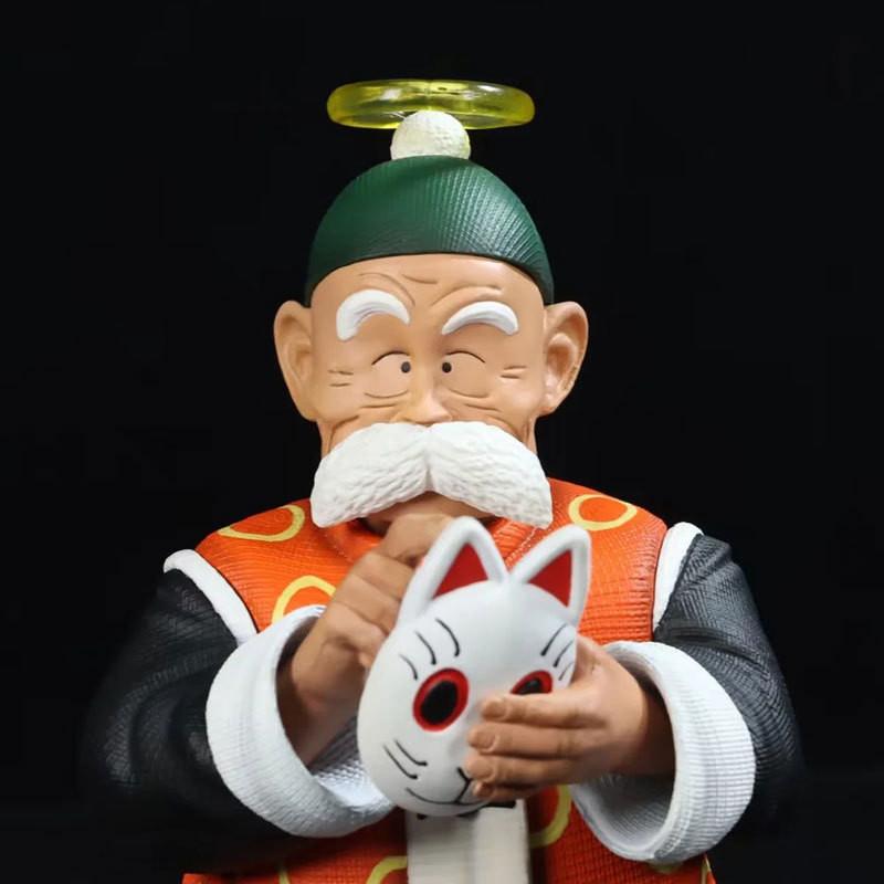 Exquisite Dragon Ball Super Saiyan Gohan Grandpa Crystal Granny Figure Collectible Toy