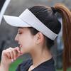 Hat female spring summer sun protection empty top hat embroidery sports outdoor outing visor cap cap male