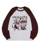 PRIMATE Rock&Roll Oversized Raglan Long Sleeve 3 Colors