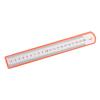 Stainless Steel Ruler Centimeter Thick Sturdy High Accuracy Multi Purpose Straight Ruler for Office School Family 20cm
