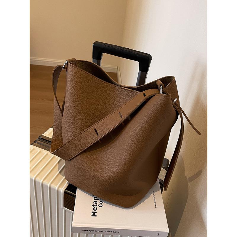 

Bags Women s Large Capacity Women s Niche 2026 Bucket Bags Women s Versatile Handbags Casual Messenger Bags чёрный