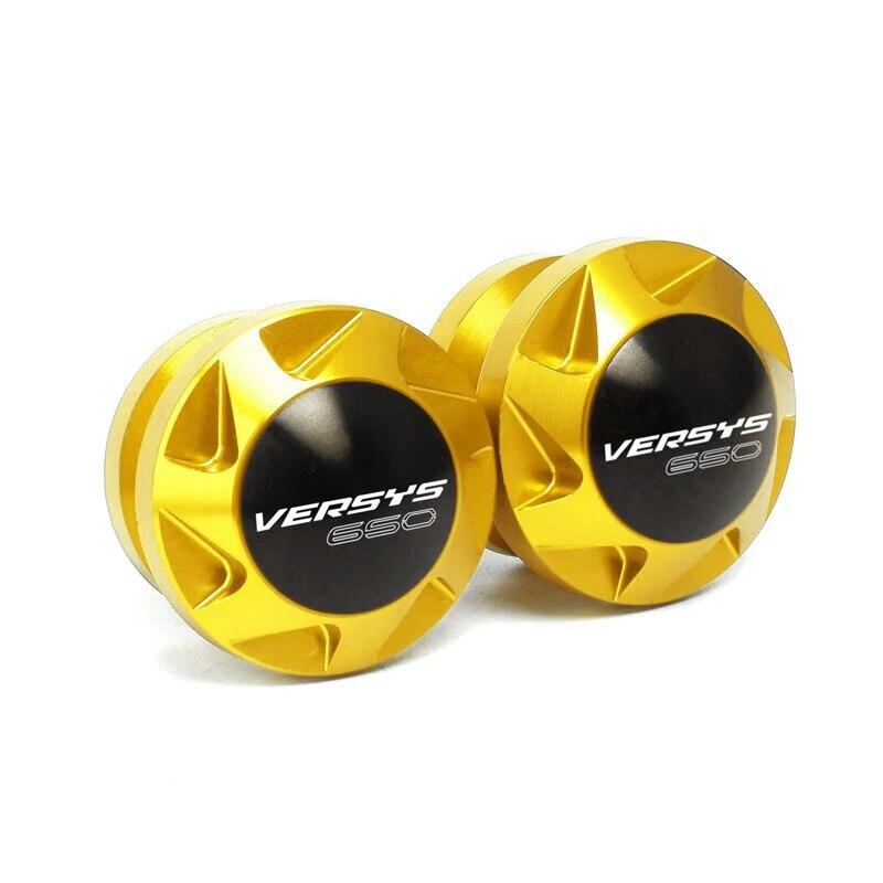 Kyvná vidlice Cívky Slider Pro KAWASAKI Pro Kawasaki VERSYS 650 VERSYS650 2007- Šroub pro stojan M10 M8 CNC