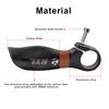 RXL SL-Bicycle Handlebar Horns, Black Bar End, Ergonomic Design, Mountain Bikes, Carbon Fiber, Horn
