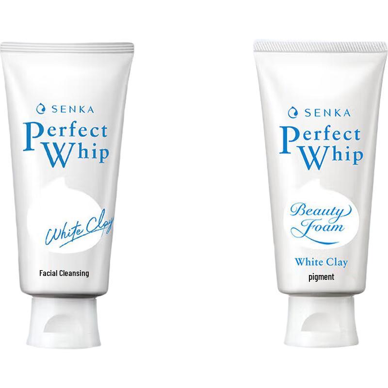 

Senka White Clay Exfoliating Foam Cleanser