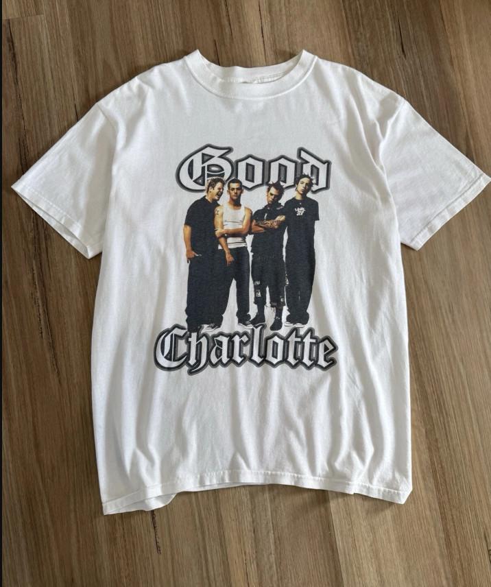 Vintage 2003 Good Charlotte Tour Band T-shirt size S-5XL S