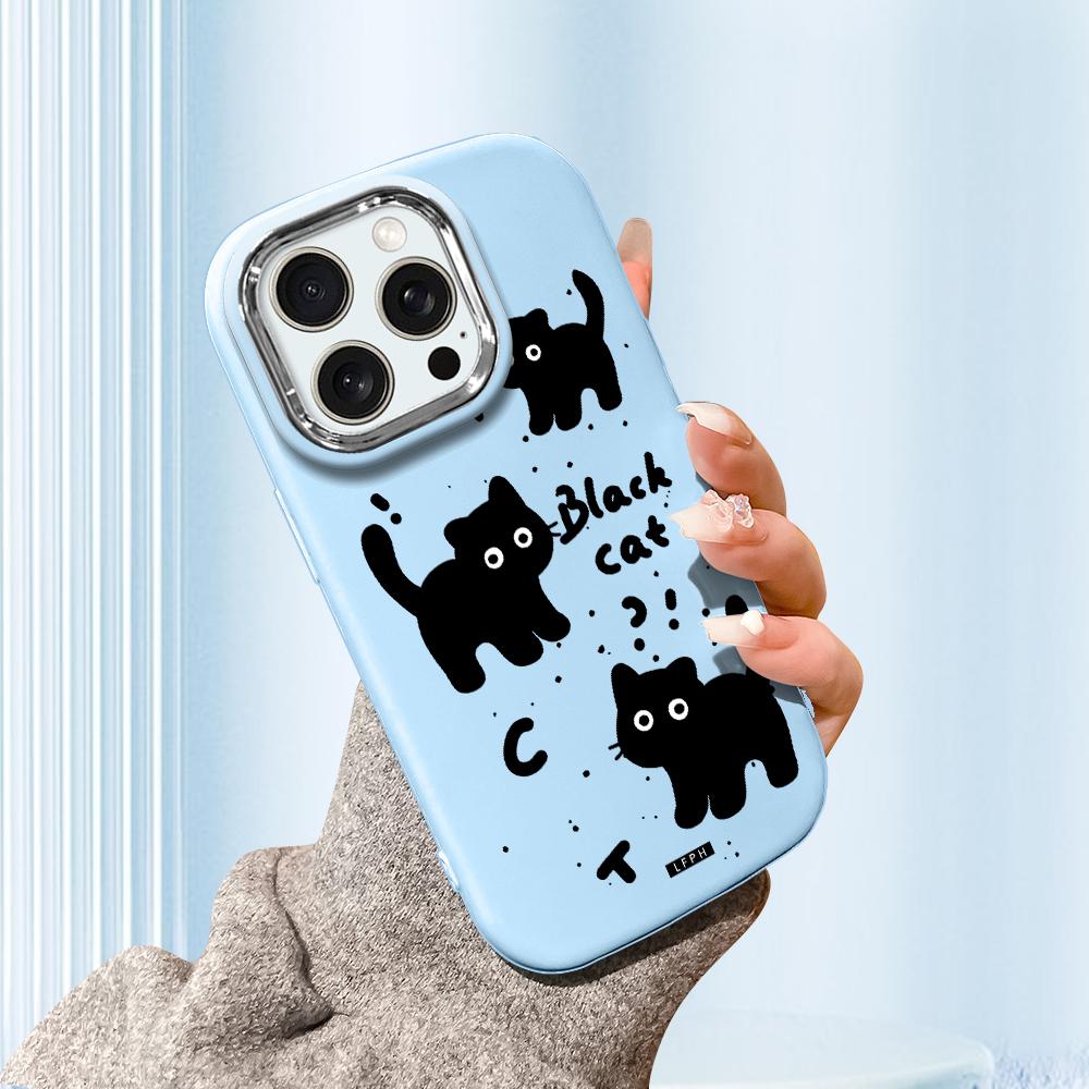 Solid Color Silver Edge Lens Fatty Casing Soft TPU Liquid Silicone Cover Shockproof Phone Case for Huawei Honor iPhone Infinix Tecno Vivo