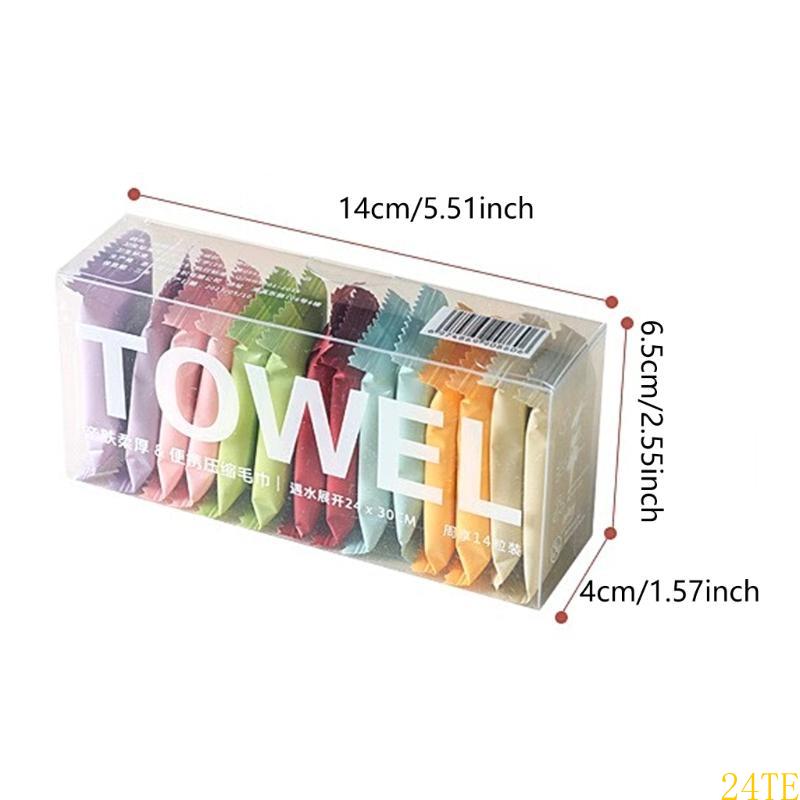 Compressed Cotton Face Towels Gentle On Skin Convenient Bath Towel For Travel And Daily Cleaning