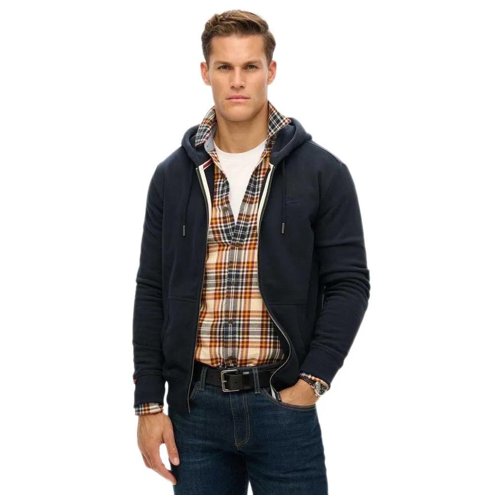Superdry Толстовка на молнии Essentials Logo M2014128A EU S