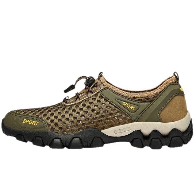 Letní brodící boty pánské prodyšné rychleschnoucí brodící boty ležérní módní síťované duté sportovní boty pánské outdoorové turistické boty