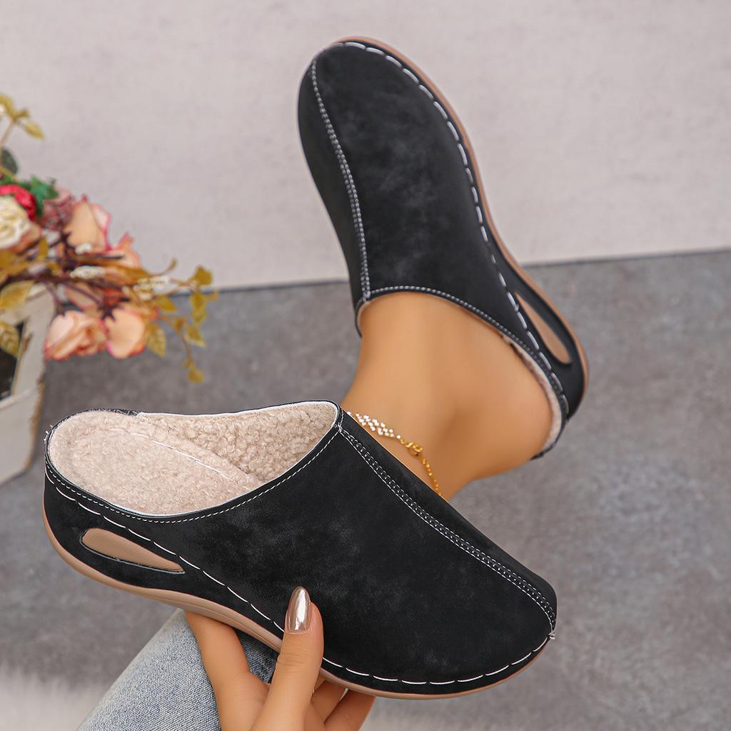 Women Slippers Summer Fashion Slippers Closed Toe Platform Sandals Vintage Designer Slides Women 2026 New Wedge Shoes Ladies