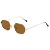 Narrow Sunglasses for Men Fashion Rectangle for Women Metal Luxury Brand Classic Sun Glasses 2025