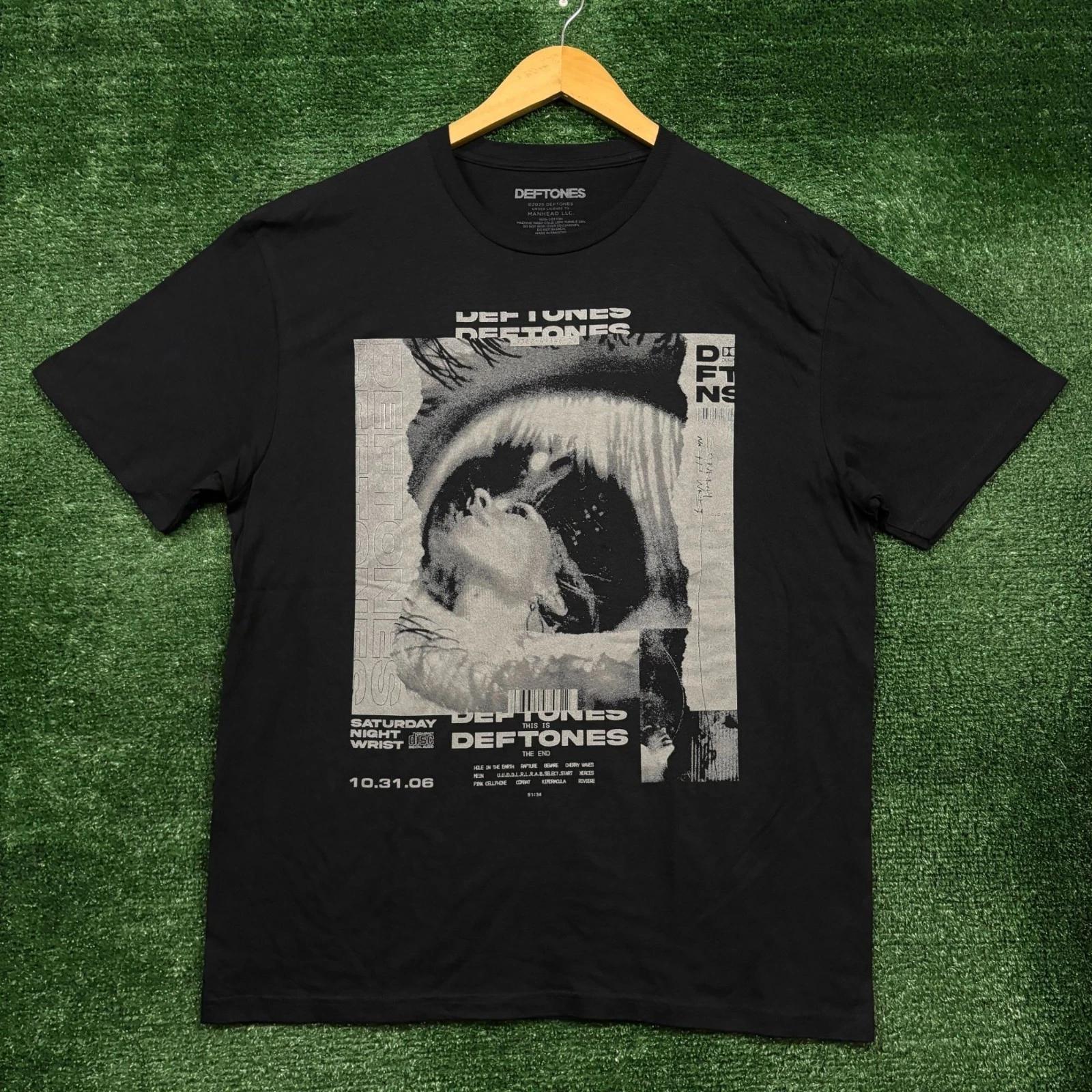 Deftones Saturday Night Wrist Nu Metal Band T-shirt Size Large 4XL