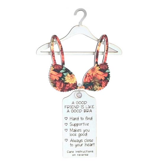 A Good Friend Is Like A Good Bra Ornament Funny Best Friend Christmas Ornament Holiday Keepsake Gift for Adults Women Friends Coworkers