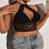 Stretch Fit Sexy Lace Lingerie Deep V Lingerie Moderate Elasticity
