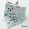 Pure Cotton Baby Drool Bib: Double-Layer Triangle Scarf with Snap Closure, Anti-Spit Up for Newborns