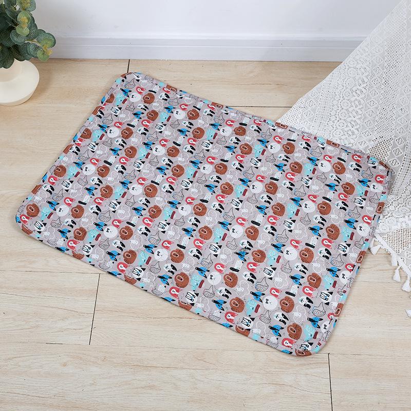 Reusable Washable Pet Incontinence Pad: Absorbent, Non-slip, Waterproof Dog & Cat Training Pad