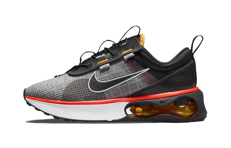 

Nike Air Max 2021 Low top Running Shoes Gray Red Children Aged 3 7 Years Old DB1109-005 28