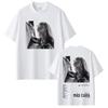 Bad Gyal Mas Cara New Album Tour Print T-shirts Men Women Vintage T-shirt Summer Short-sleeved Loose Casual Fashion T-shirt