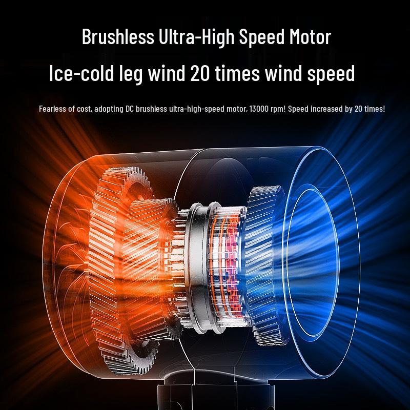 In-Stock: New USB Mini Portable Handheld Fan & Air Conditioner with Turbo Charging