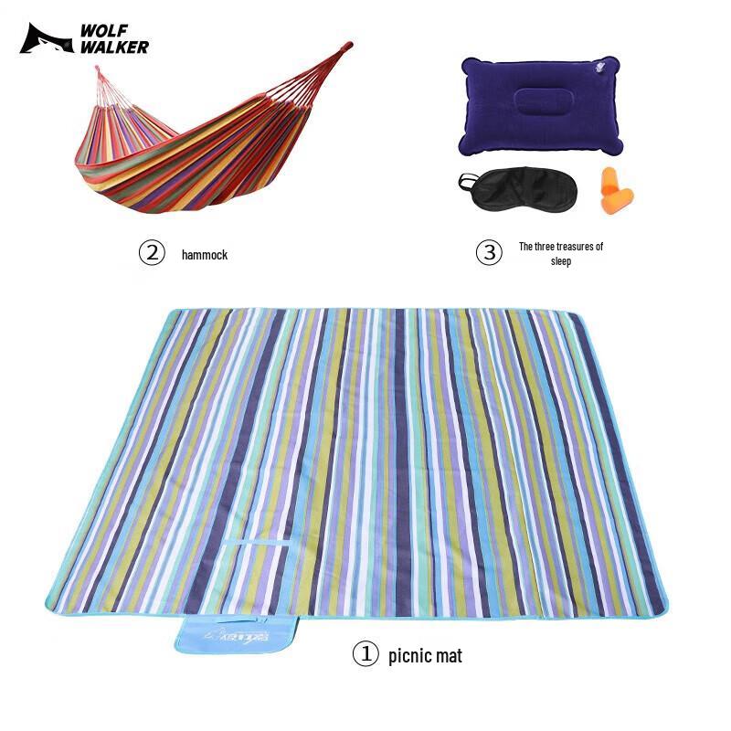 Wolf Walker Outdoor Oxford Picnic Mat 200*200cm