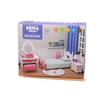 Bedroom Simulation Dressing Furniture Model Mini Children'S Play House Toy Cute Doll House Ornament Diy Scene