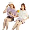 TonLion Bedrucktes lockeres Kurzarm-T-Shirt