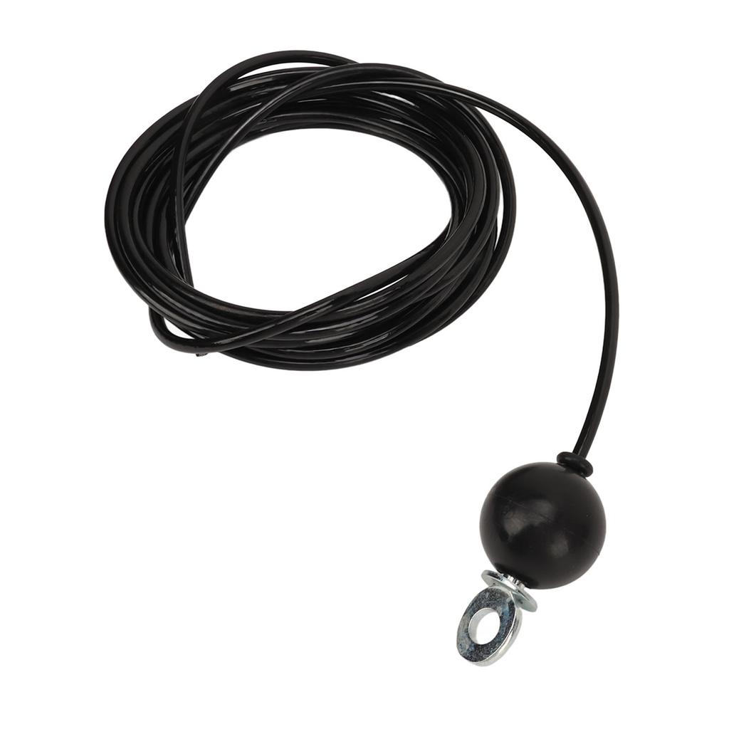 Black Pulley Cable Fitness Pulley System Cable Heavy Duty Steel Wire Rope for Gym Home Exercise 4m