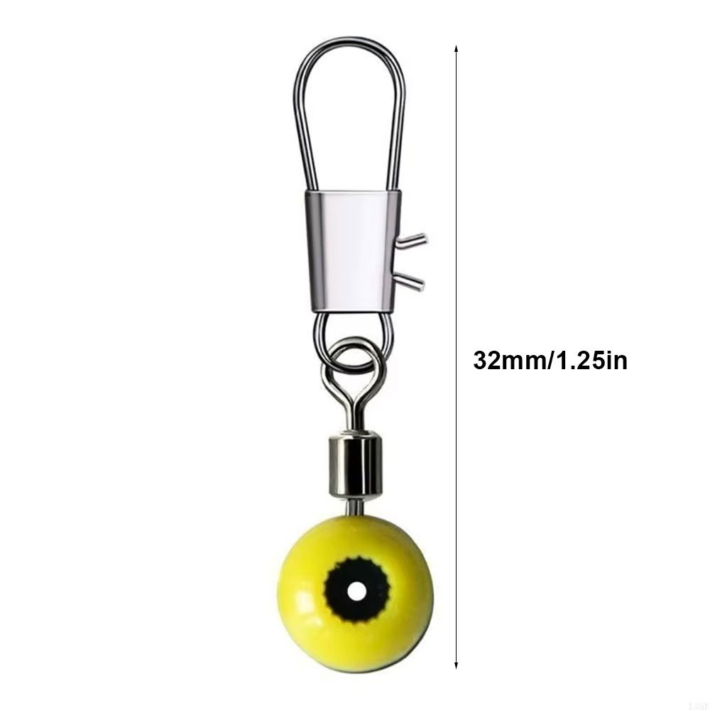 20Pcs/Set 32mm Fishing Float Bobber Stop Swivel Space Beads Stopper Fishing Accessories