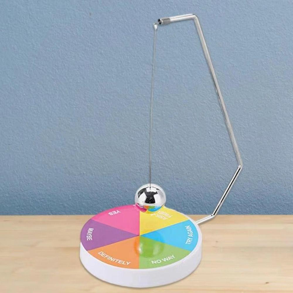 Dynamisches Schreibtischspielzeug Magnetischer Entscheidungshelfer Pendel Selektor Pendel Schwingende Kugeln Kinder Erwachsene